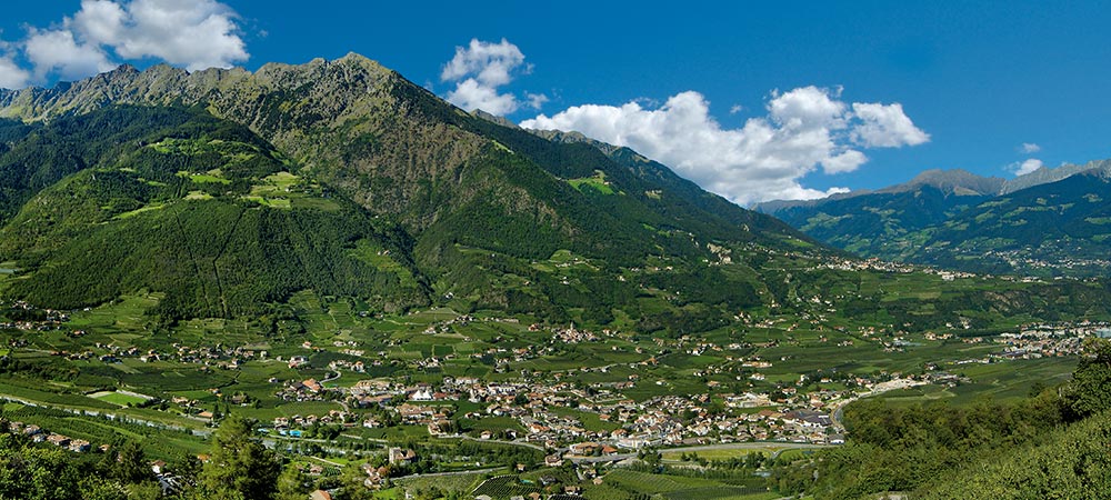 Blick über Algund