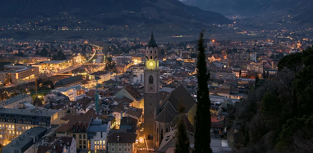 Blick über Meran